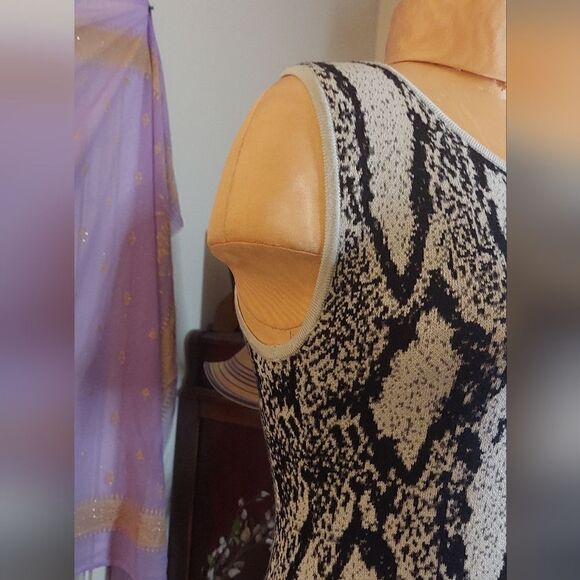 NWT Torrid Snake Print Knit Dress Size 0 L 12 (tagged) Rayon Stretch - Picture 7 of 13